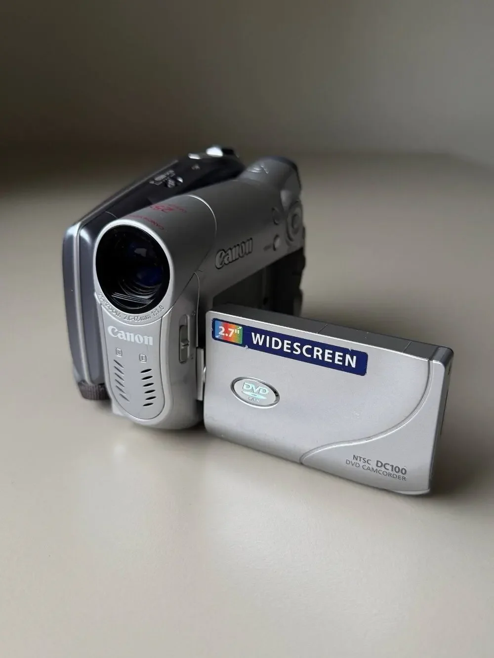Canon DC100 Handheld DVD RW Camcorder Handycam Video Camera y2k 2000s WORKS KIT